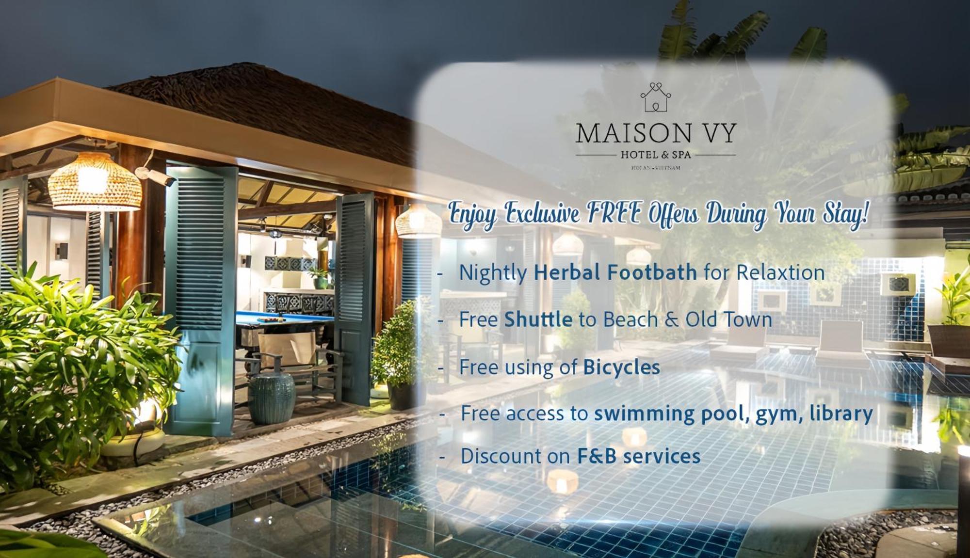 Maison Vy Hotel Hoi An Exterior foto